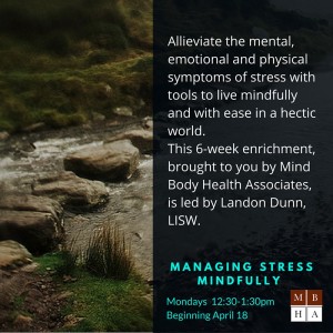 managing stress mindfully